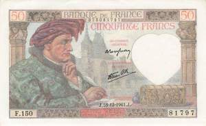 50 Francs 1941